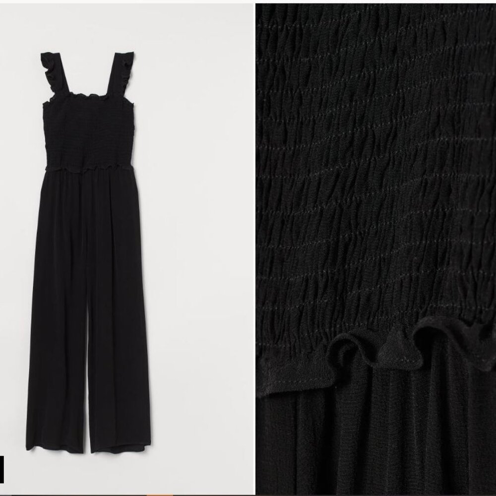 H&M Smocked Jumpsuit